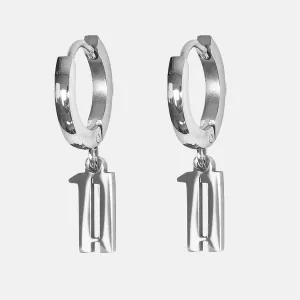 11 Number Earring - Stainless Steel