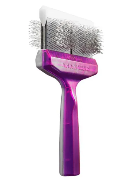 ActiVet Pro Brush Purple/Silver (Tuff-Finish Coater)