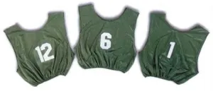 Adult Numbered Scrimmage Vests - Green
