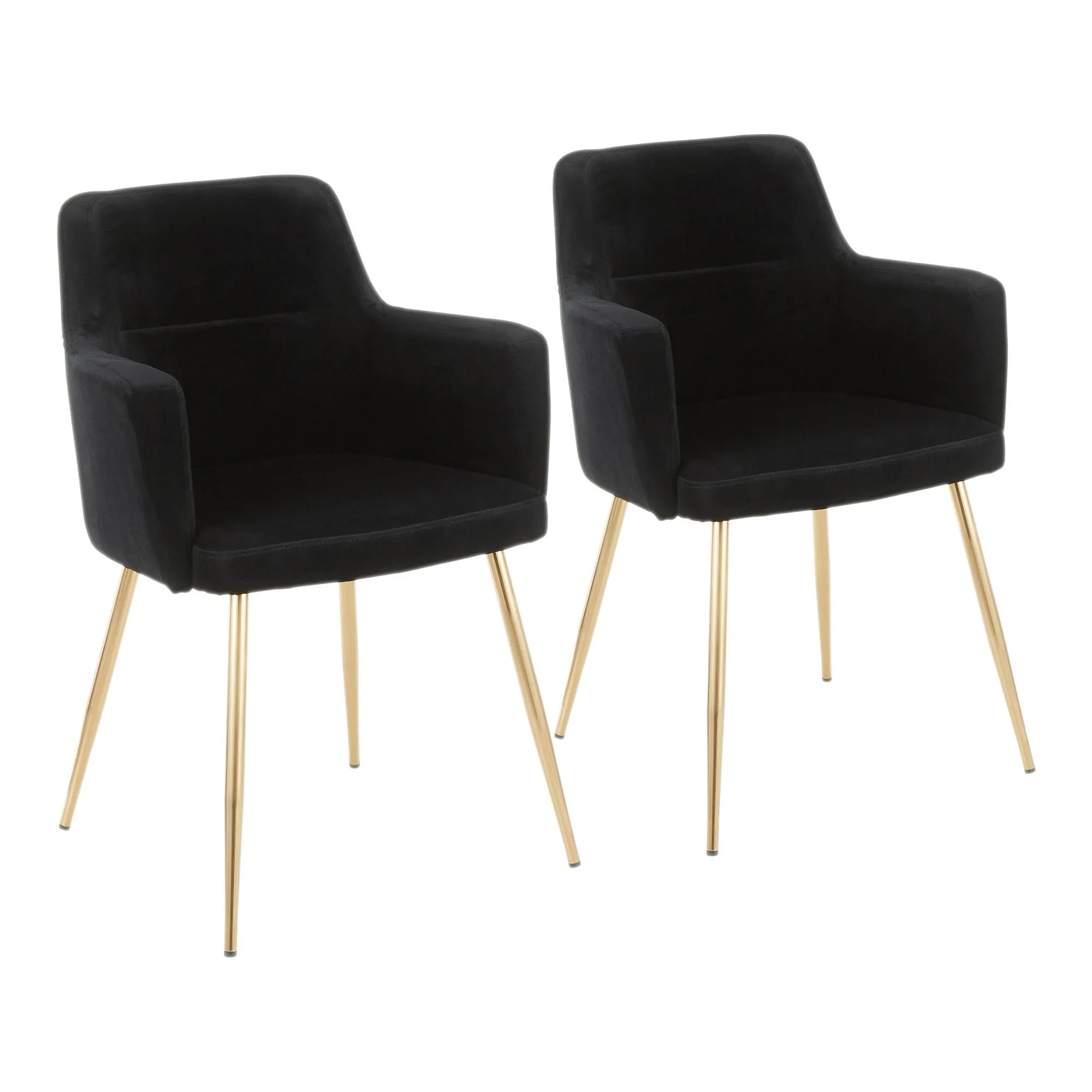 Andrew Chair - Set of 2 By LumiSource - CH-ANDRW AUVBK2