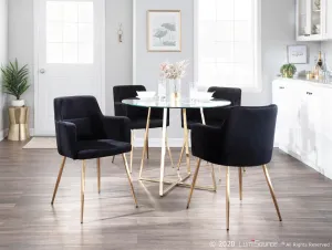 Andrew Chair - Set of 2 By LumiSource - CH-ANDRW AUVBK2