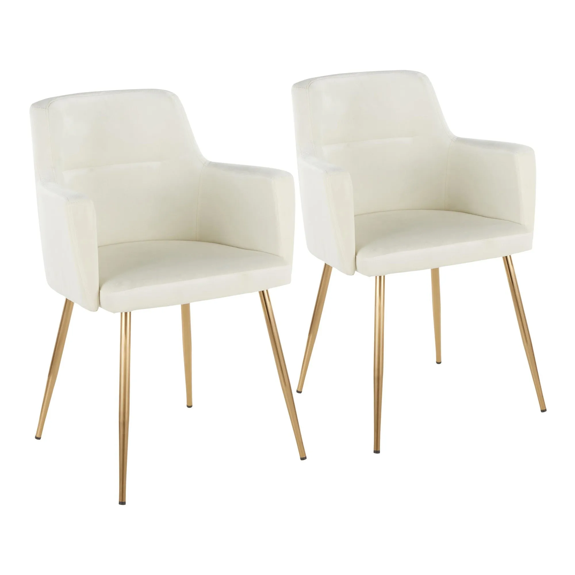Andrew Chair - Set of 2 By LumiSource - CH-ANDRW AUVBK2