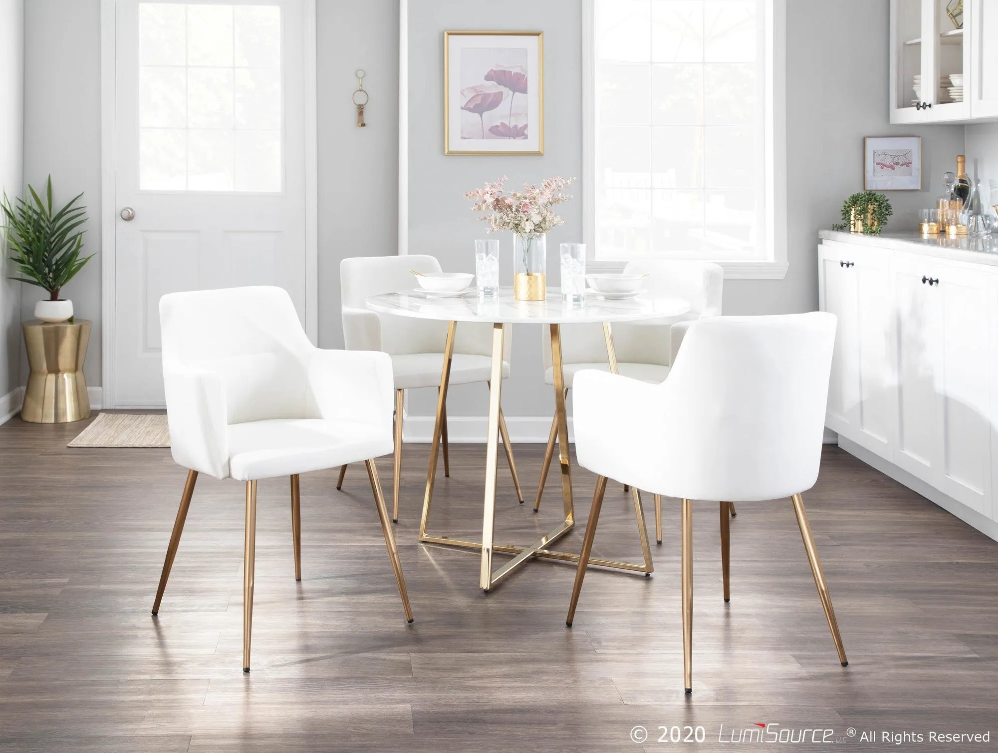 Andrew Chair - Set of 2 By LumiSource - CH-ANDRW AUVBK2
