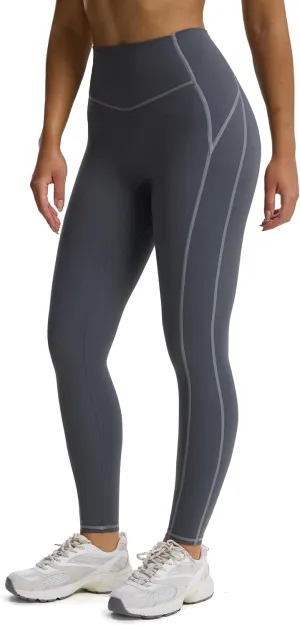 Aoxjox Workout Leggings for Women High Waisted Exercise Athletic Gym Fitness Yoga Lexi Lined Pants 26"