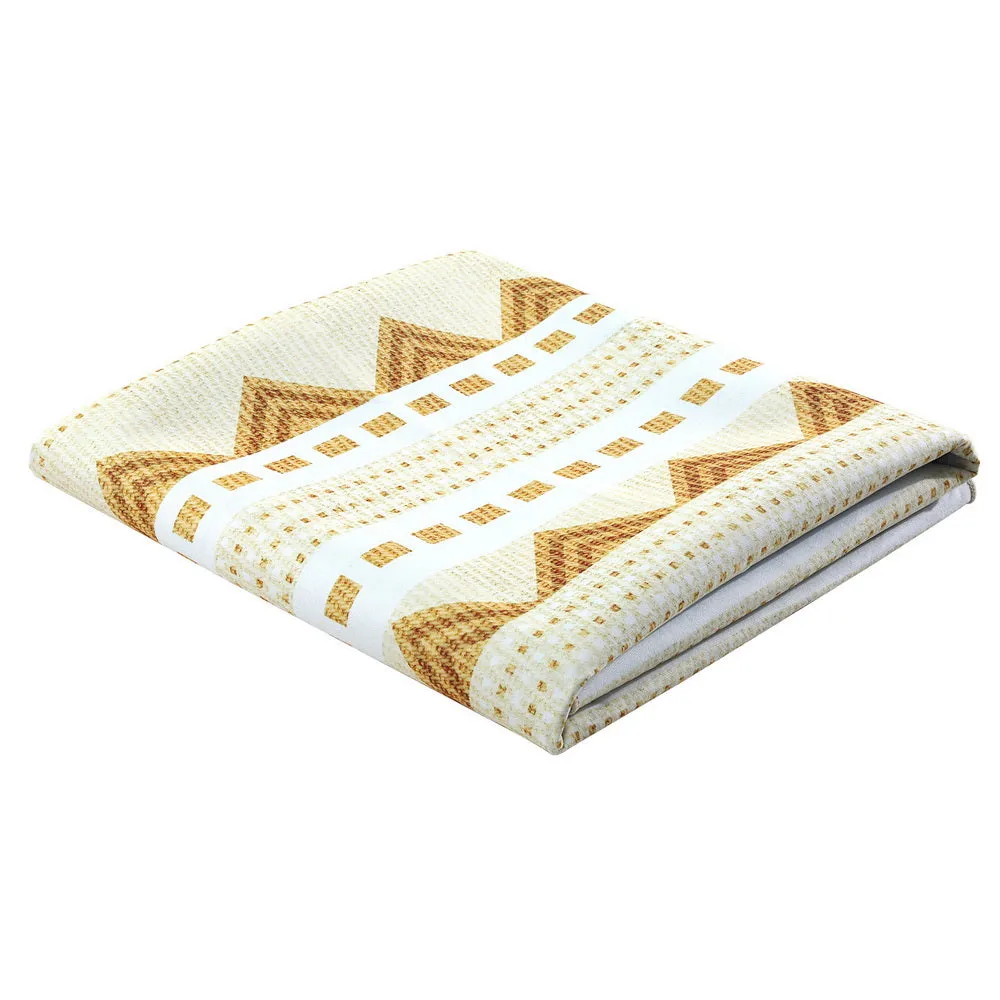 Azure 200x290cm Floor Rugs Washable Area Mat Large Carpet Soft Short Pile - Yellow