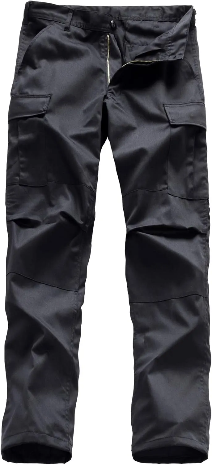 BACKBONE Mens Casual Street Fashion Camo Cargo Pants Army Combat Military BDU Pants Work Hunt Pants