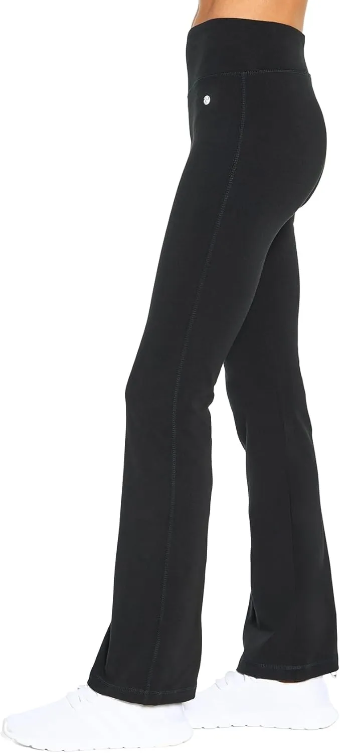 Bally Total Fitness Women's High Rise Tummy Control Bootleg Pant