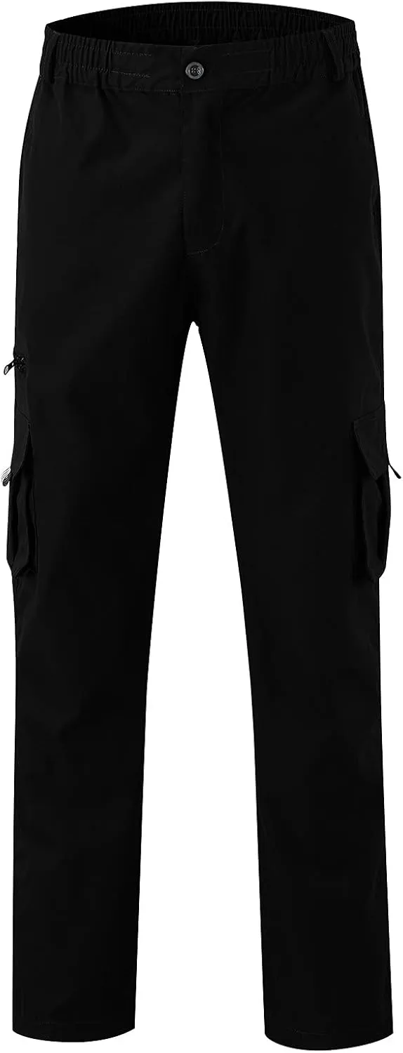 Big and Tall Sweatpants for Men Jogger Sweatpant with Pockets Fleece Jogging Bottoms Men Water Resistant Loose Fit