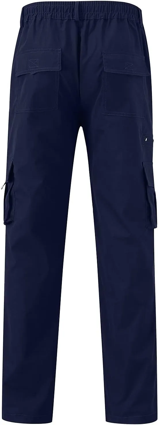 Big and Tall Sweatpants for Men Slim Fit Fleece Lined Sweatpants Plain Zipper Pockets Pants Gym Sports Joggers Every