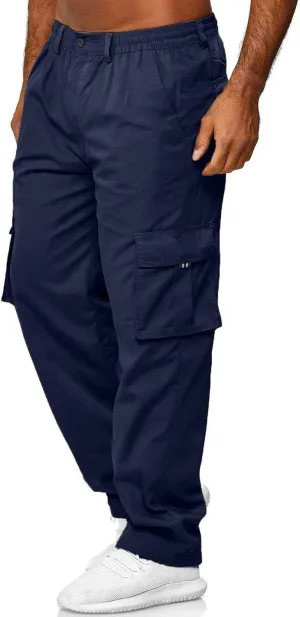Big and Tall Sweatpants for Men Slim Fit Fleece Lined Sweatpants Plain Zipper Pockets Pants Gym Sports Joggers Every