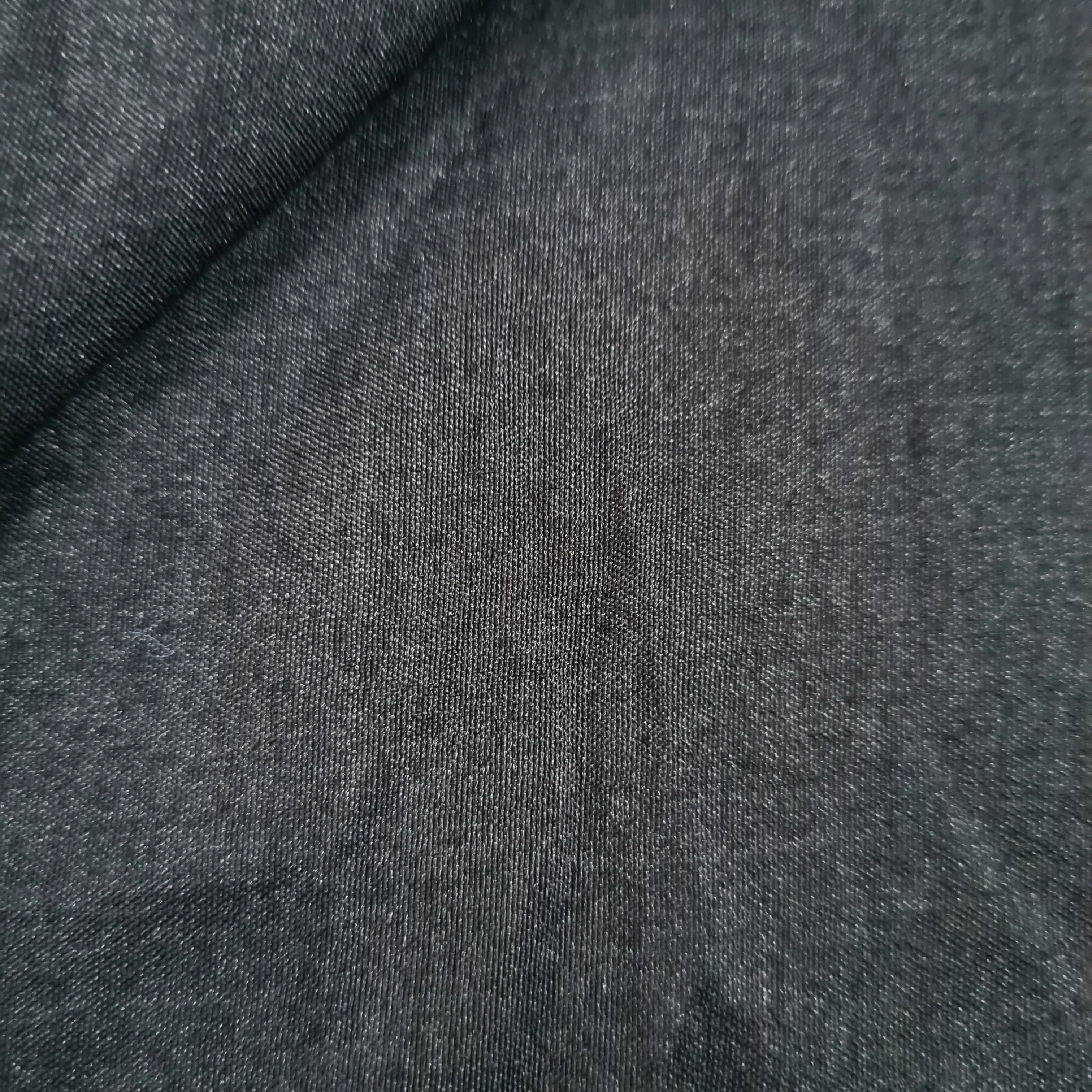 Black Solid Russian Silk Fabric 17928