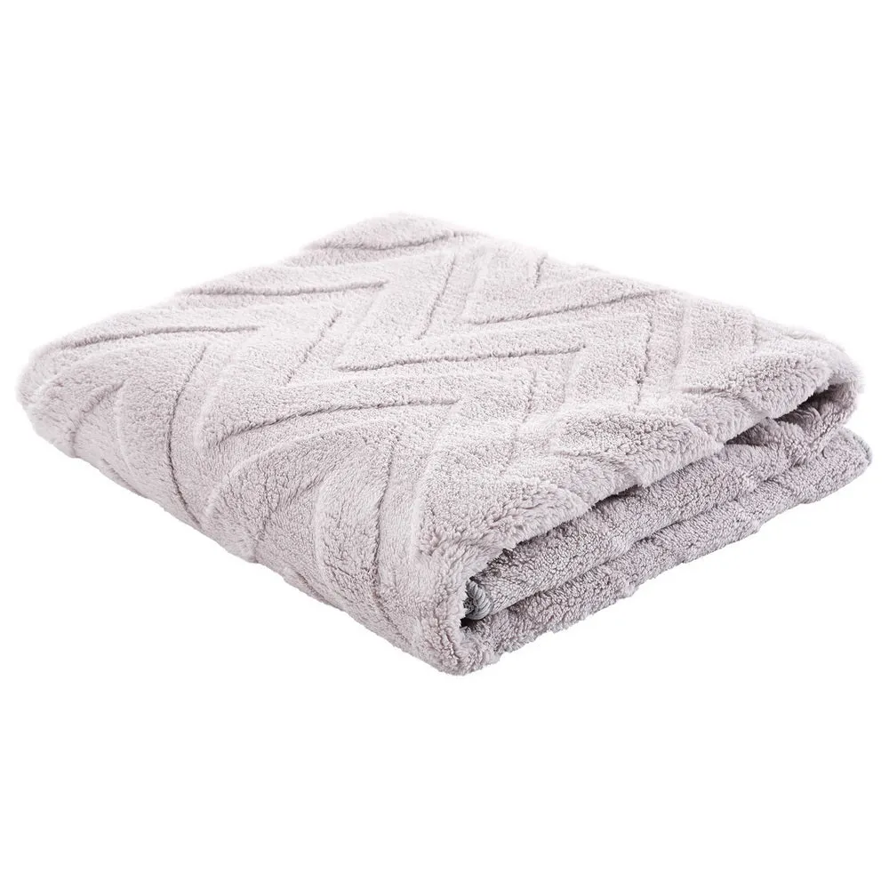 Bronte 160x230cm Floor Rugs Washable Area Mat Large Carpet Microfiber - Grey