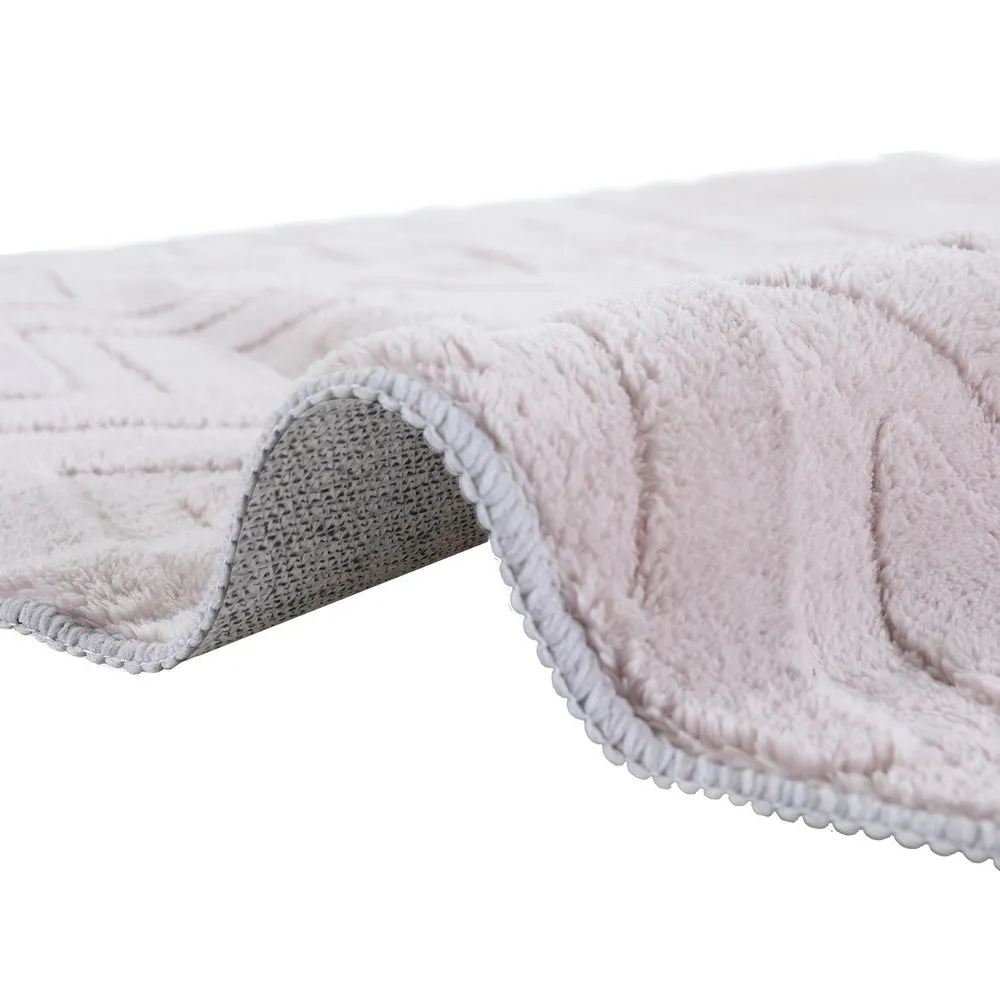 Bronte 160x230cm Floor Rugs Washable Area Mat Large Carpet Microfiber - Grey