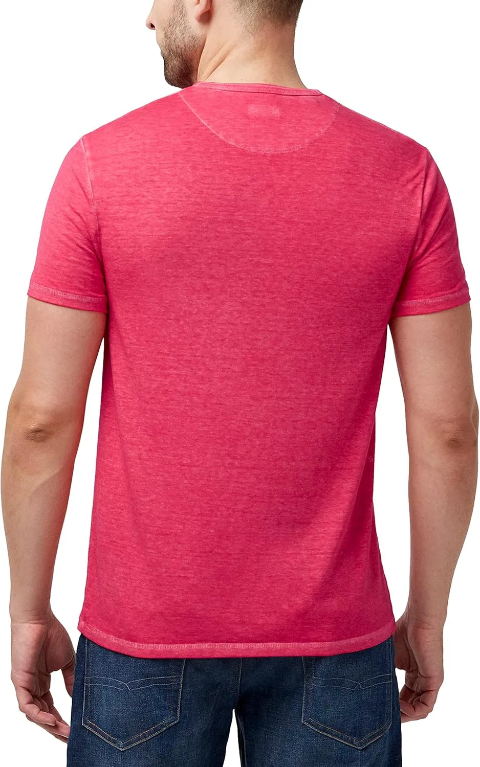Buffalo David Bitton Men's Short Sleeve Kasum Henley