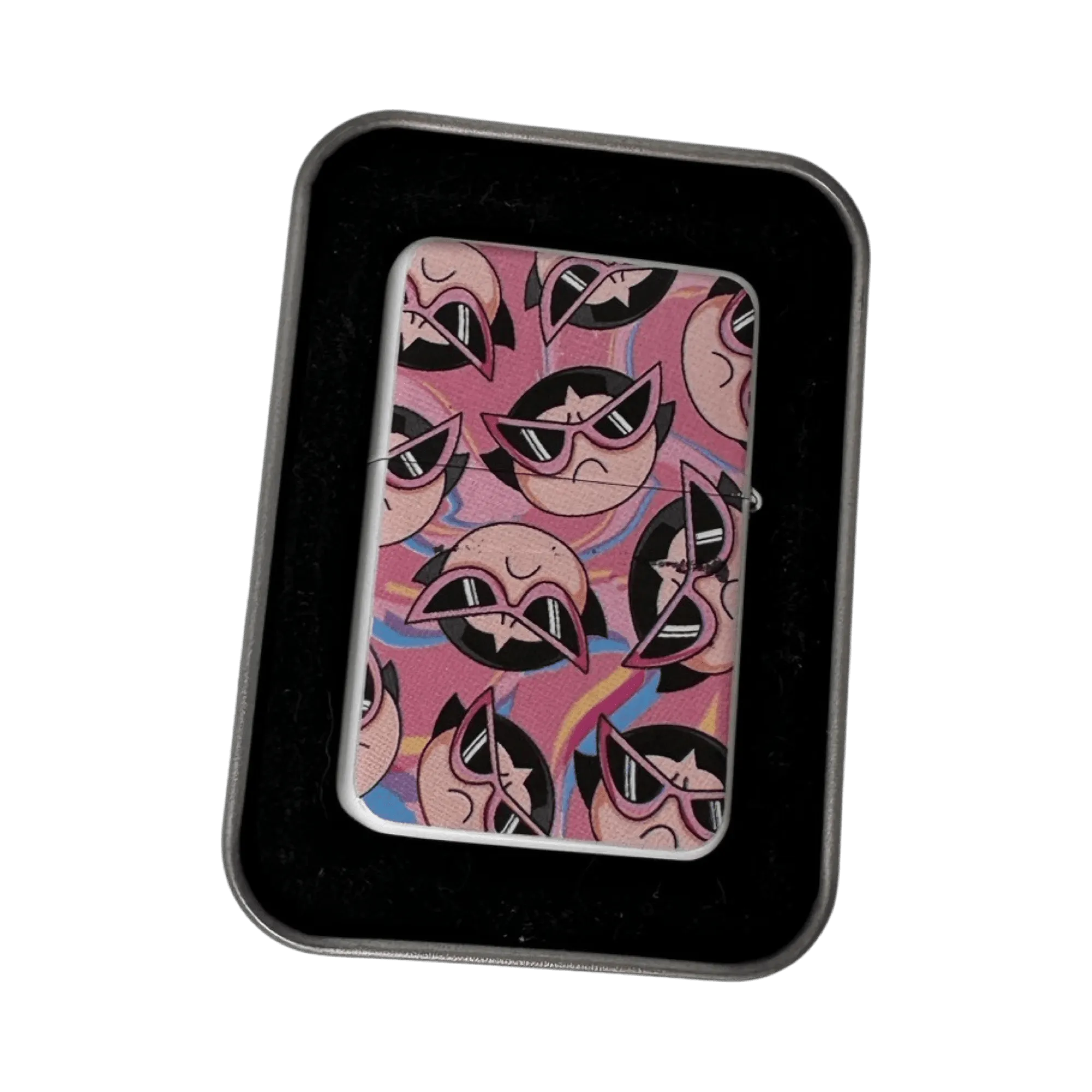 Buttercup Shades Lighter, Windproof Flip Top Lighter, Aesthetic Lighter, Unique Smoker Gift, Cute Lighter