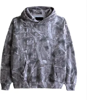 Camo Hoodie Womens Maple Leaf Printed Sweatshirt Oversized Trendy Causal Long Sleeve Fleece Camouflage Hoodie
