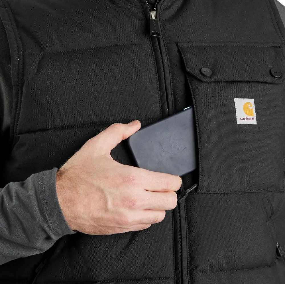 'Carhartt' Men's Montana Loose Fit Insulated Vest - Black