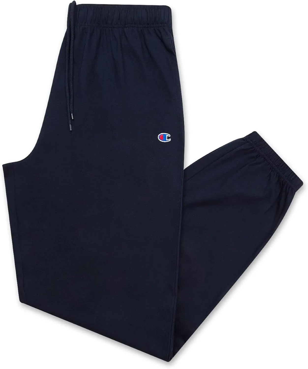 Champion Big and Tall Lightweight Sweatpants for Men - Jersey Cotton Jogger Pants Navy