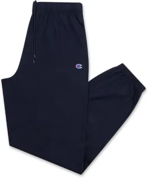 Champion Big and Tall Lightweight Sweatpants for Men - Jersey Cotton Jogger Pants Navy