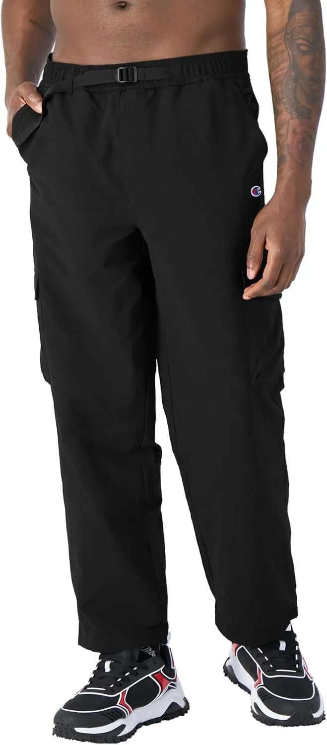 Champion Men's Belted Hiking Cargo Pants, 30" Inseam