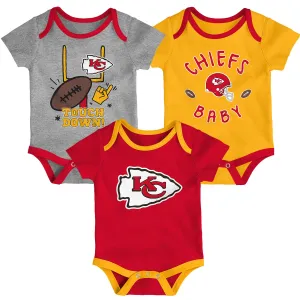 Chiefs Gameday 3 Piece Bodysuit Set