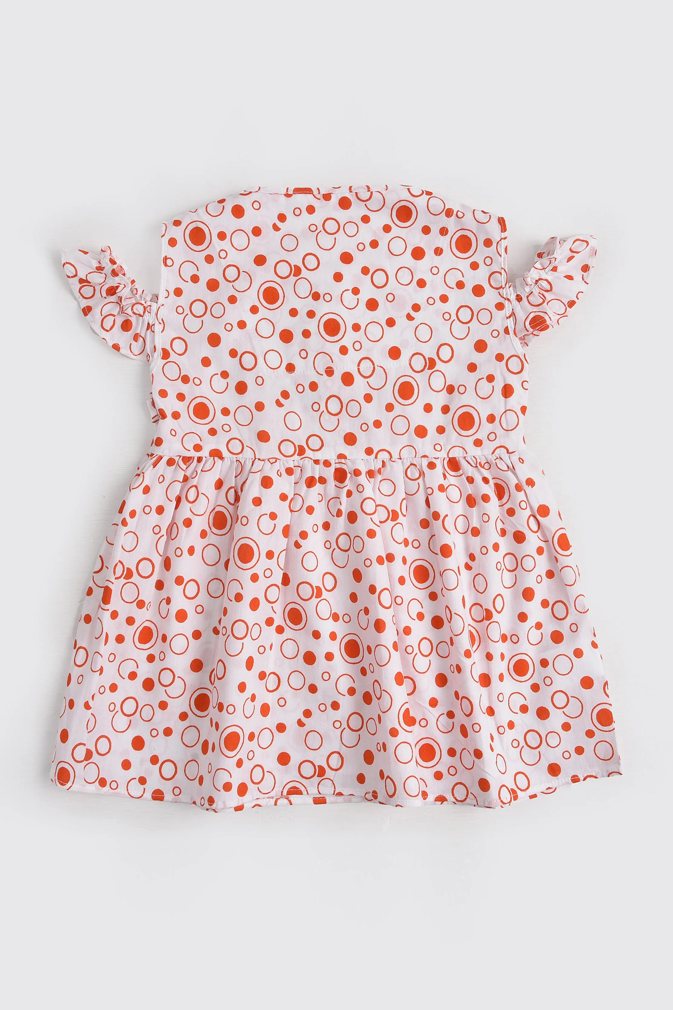 Coral Polka Dot Suit