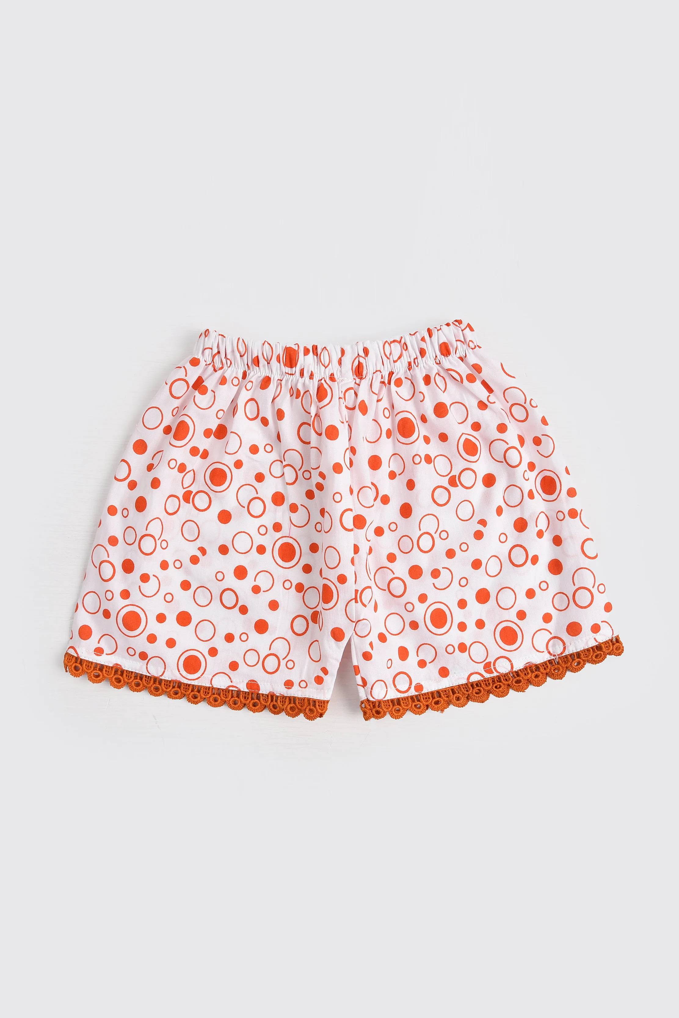 Coral Polka Dot Suit