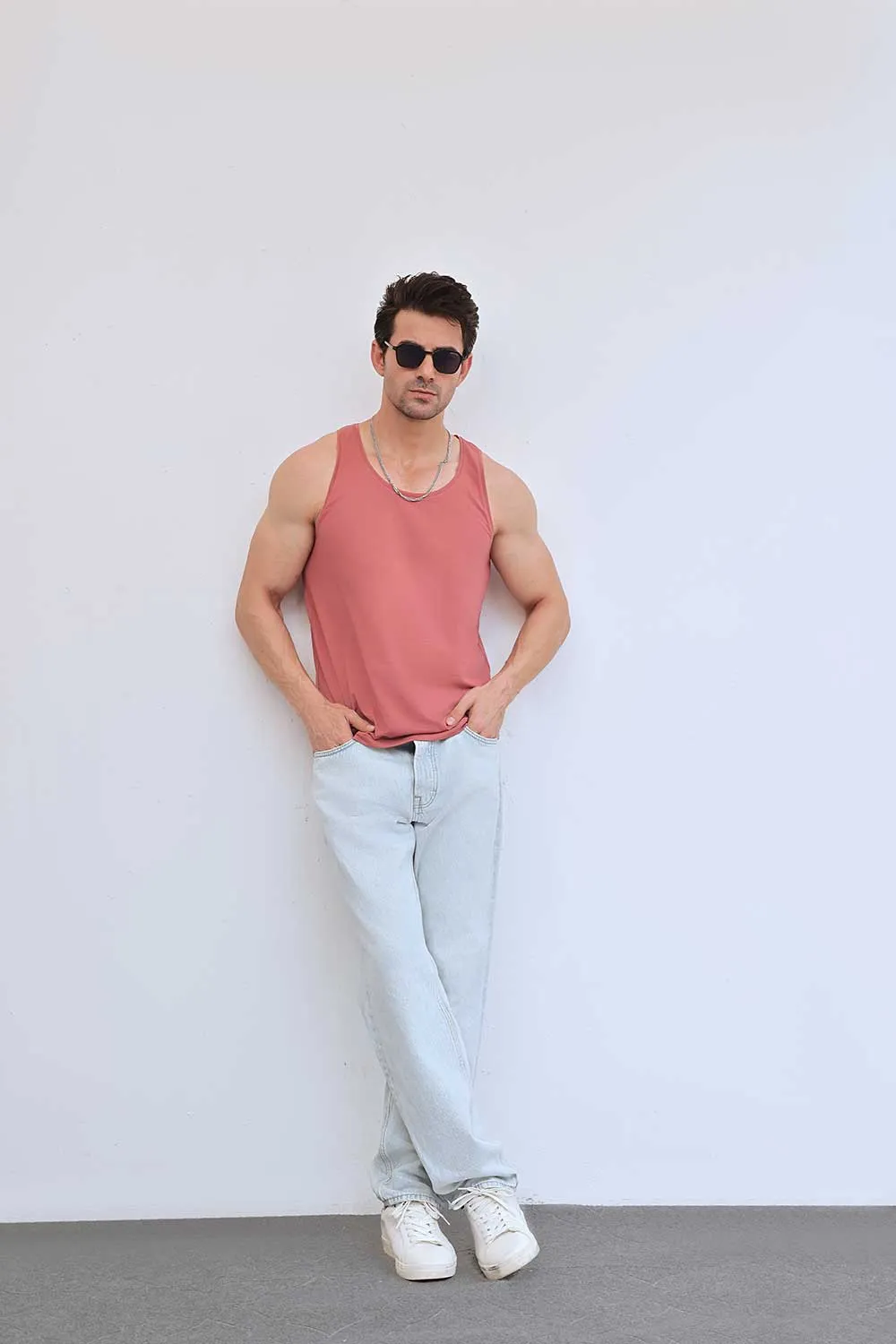 Deep Pink Organic Vest