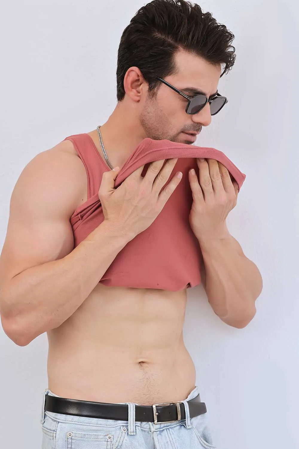 Deep Pink Organic Vest