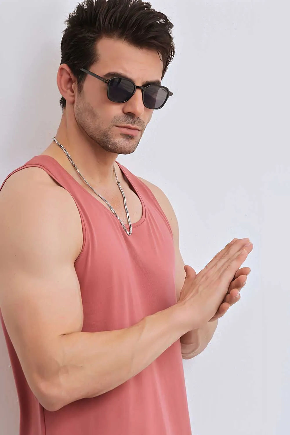 Deep Pink Organic Vest