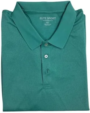 Elite Sport Big and Tall Moisture Wicking Performance Polo in 8 Colors to Size 10X Big and 6X Tall