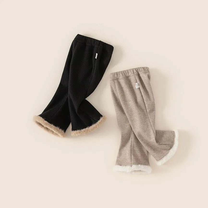 Emma Fleece-Lined Flared Pants