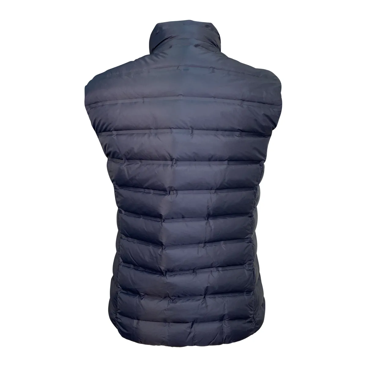 Equiline 'Elidebe' Ultra Light Down Vest in Blue - Women's Small