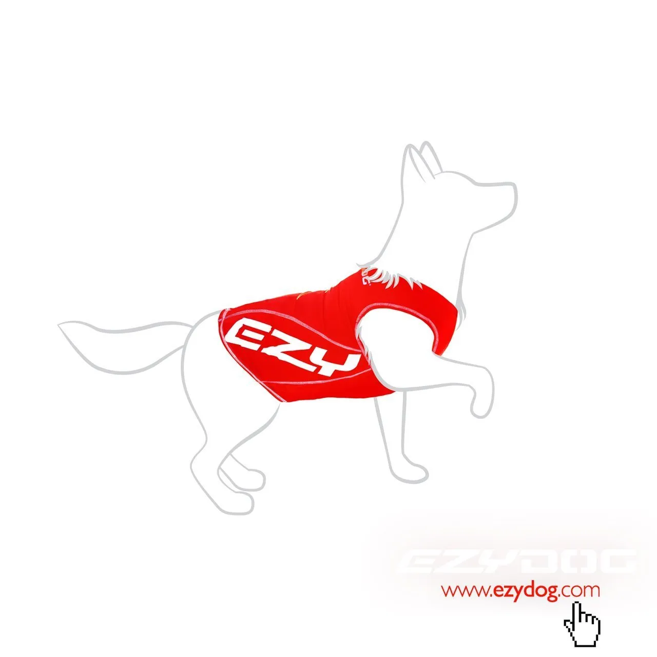 EzyDog Dog Rashie 50  UV Small