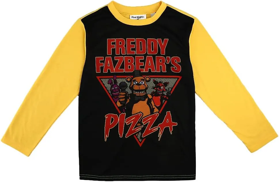 Five Nights at Freddy's Video Game Youth Boys Pajama Sleepwear Set