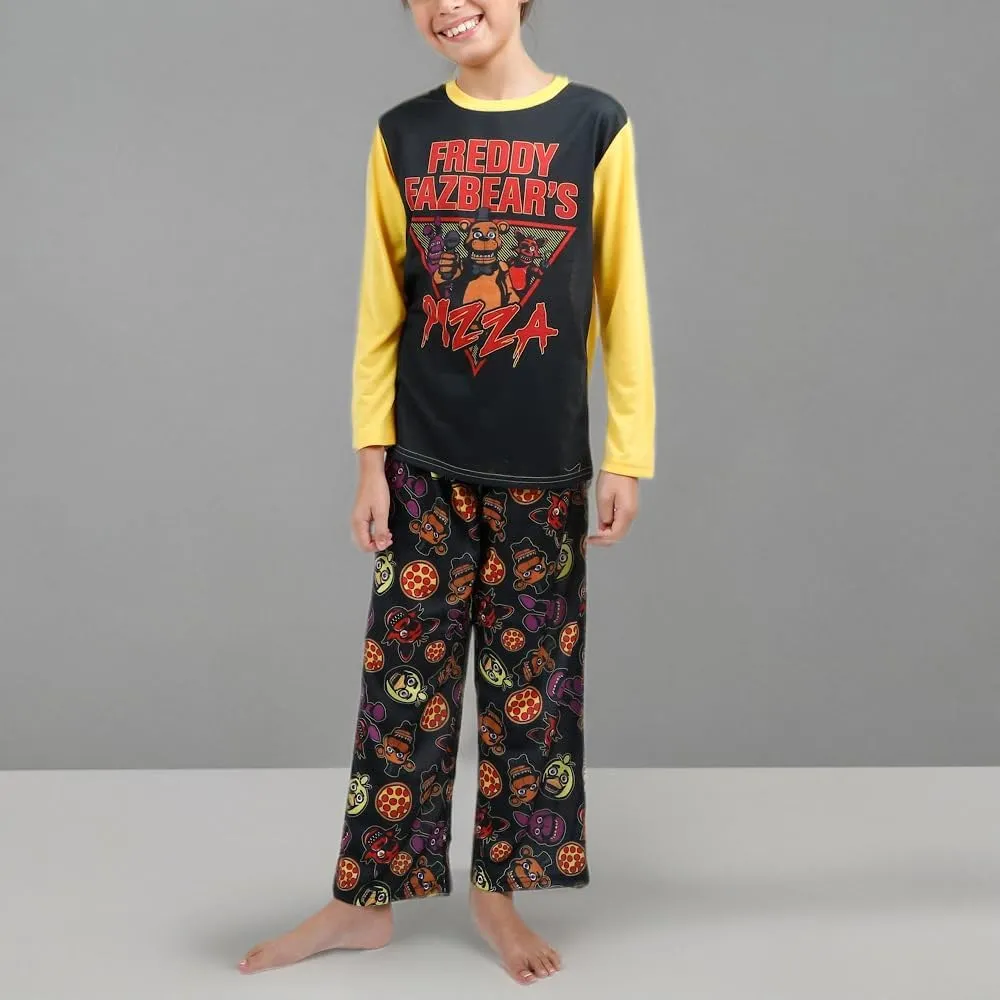 Five Nights at Freddy's Video Game Youth Boys Pajama Sleepwear Set