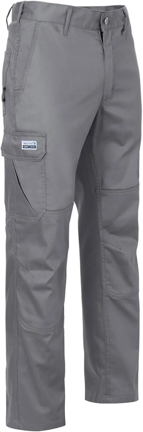 FR Ristop Pants for Men 6.5oz Flame Resistant Pants (2112& CAT2) 6-Pockets with Double Reinforced Knees