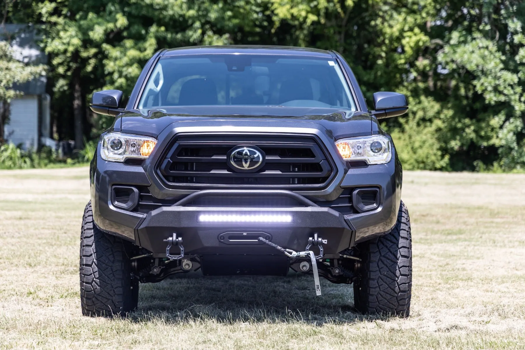 Front Bumper | Hybrid | 20&quot; Blk DRL LED | Toyota Tacoma 4WD | 2016-2022