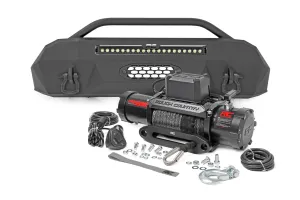 Front Bumper | Hybrid | 20&quot; Blk DRL LED | Toyota Tacoma 4WD | 2016-2022
