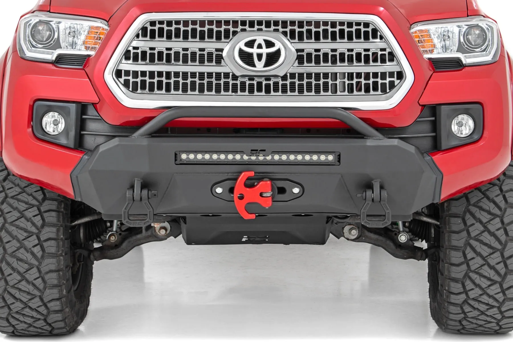Front Bumper | Hybrid | 20&quot; Blk DRL LED | Toyota Tacoma 4WD | 2016-2022