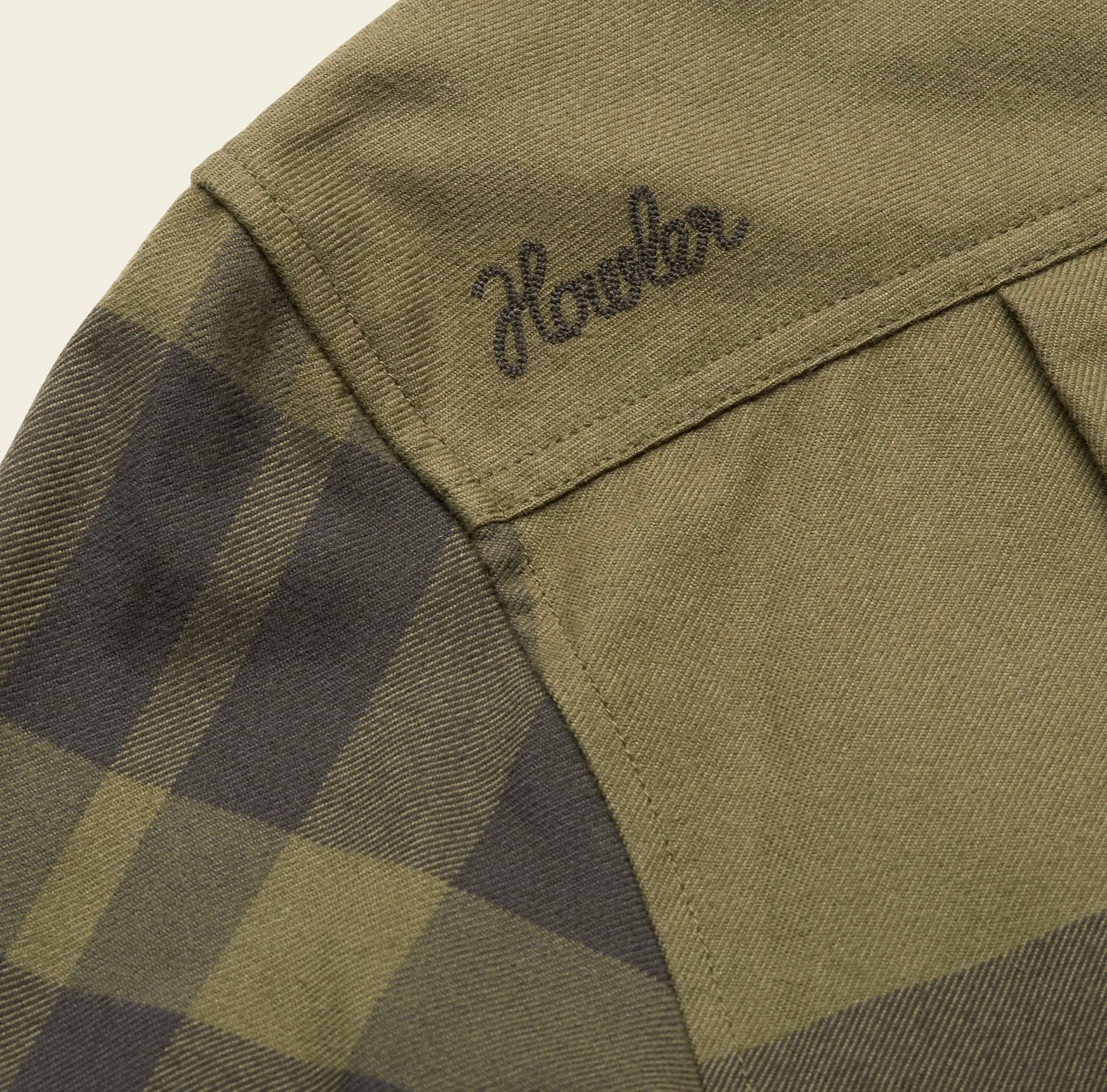 Harker’s Flannel - Mega Plaid Dark Olive