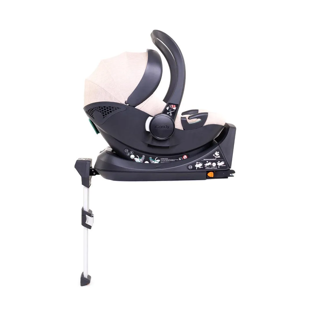 iCandy Cocoon Infant Car Seat   Base - Latte