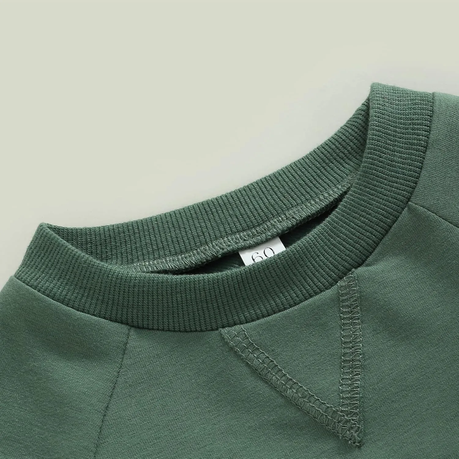 Infant Baby Girl Boy Oversized Sweatshirt Romper Solid Crewneck Sweater Romper Long Sleeve Bubble Bodysuit Tops