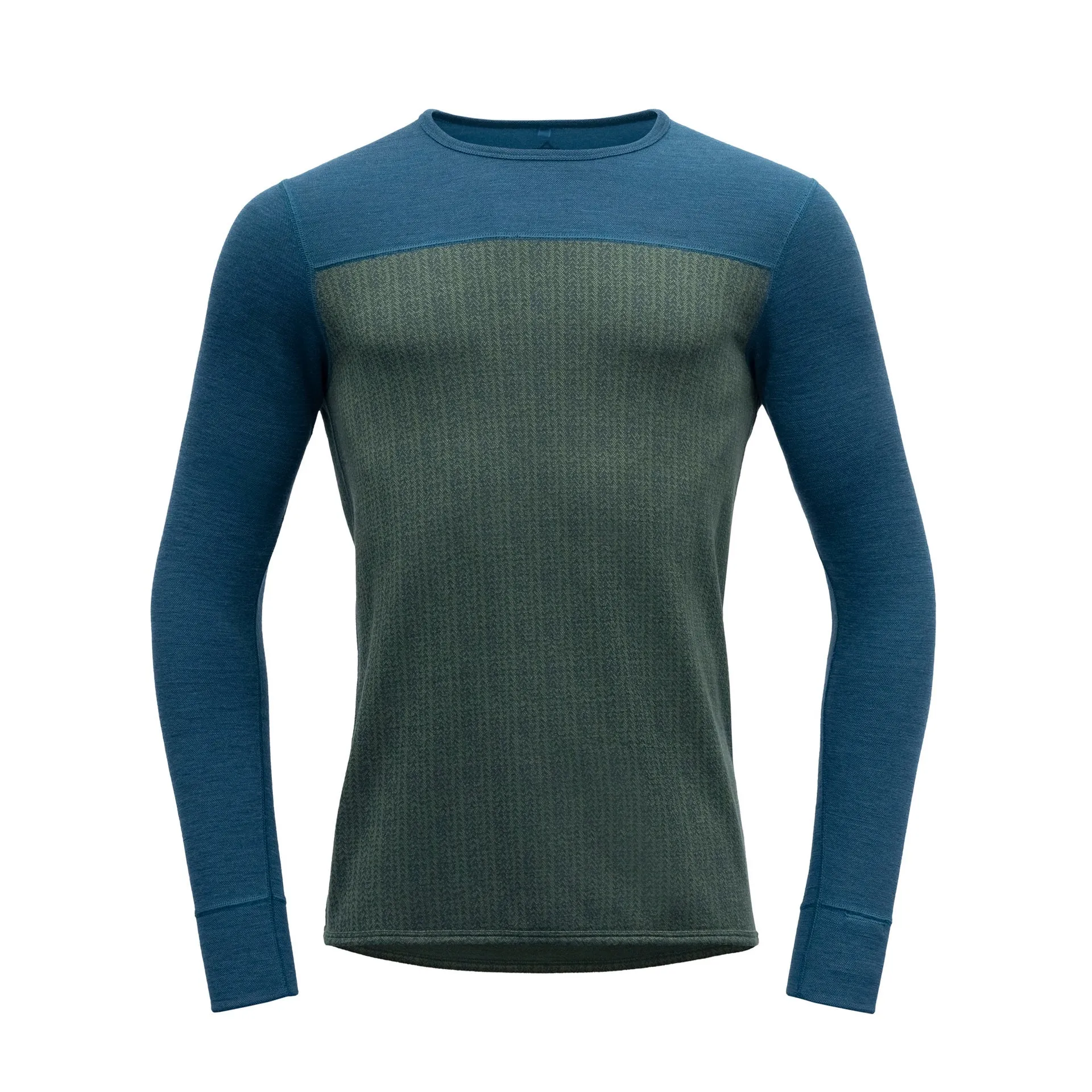 KVITEGGA MERINO 230 SHIRT MAN WOODS/BLUE