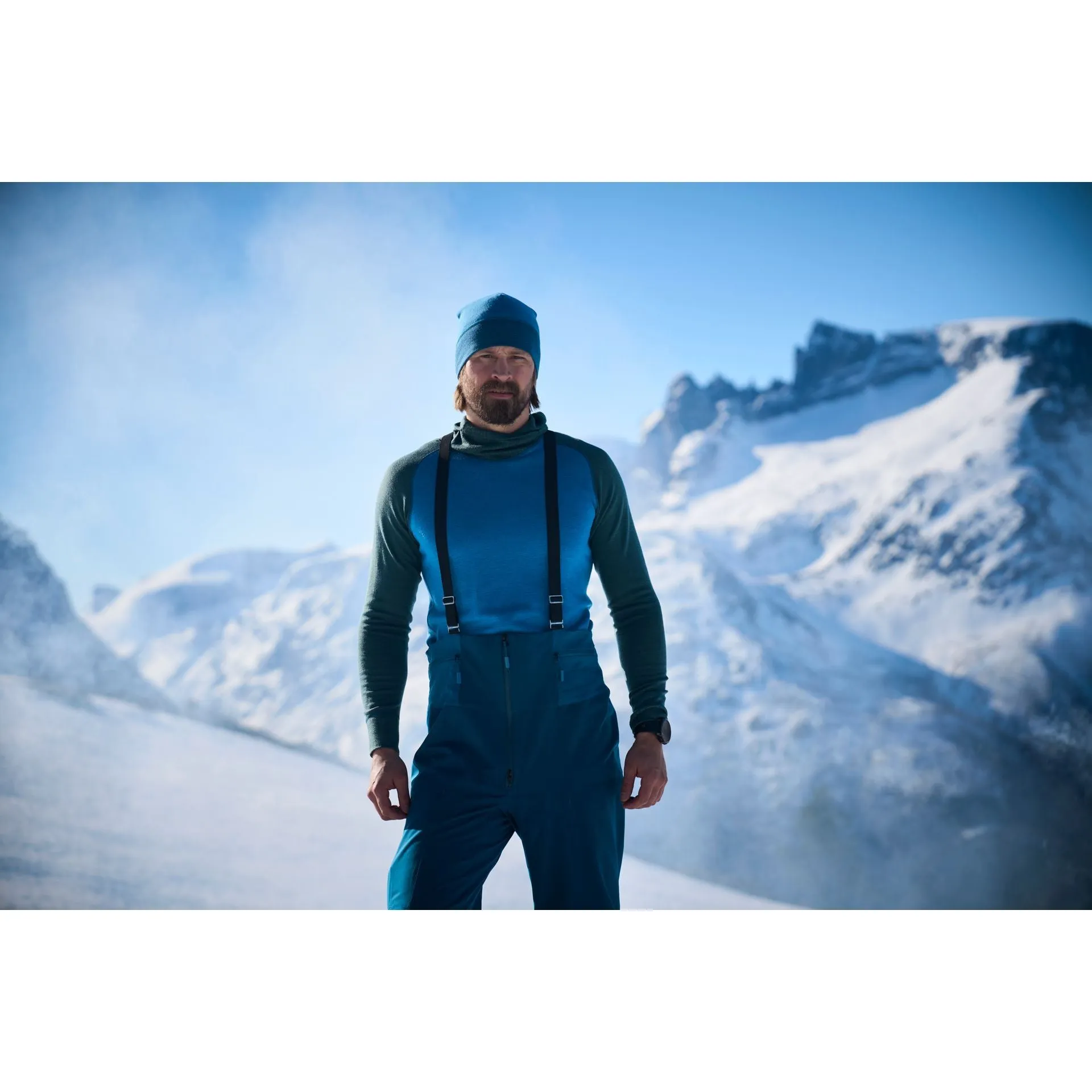 KVITEGGA MERINO 230 SHIRT MAN WOODS/BLUE