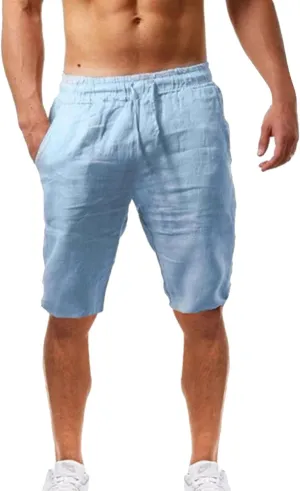 LCMTWX Mens Shorts 2024 Pockets Drawstring Mid Casual Solid Waist Shorts Color Men's Casual Shorts Mens Gym Workout Clothes