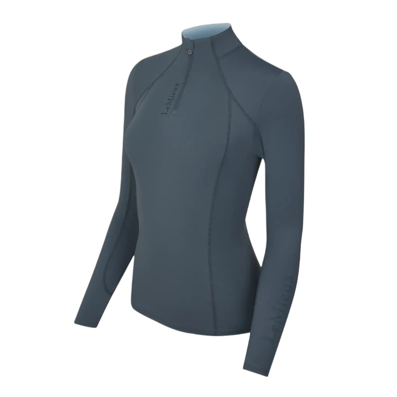 LeMieux Ladies Long Sleeve Classic Base Layer, Petrol