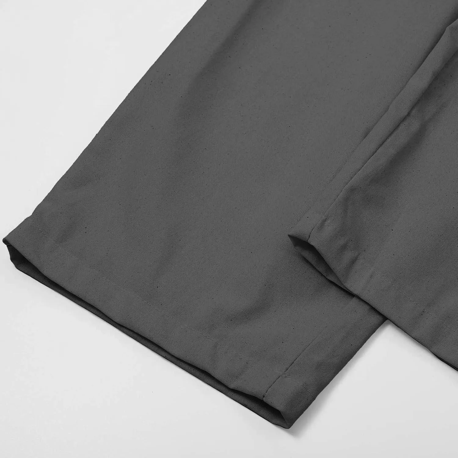 Linen Pants for Women 2025 Straight Wide Leg Lounge Pants Elastic Waist Roll Up Summer Beach Trousers with Pockets