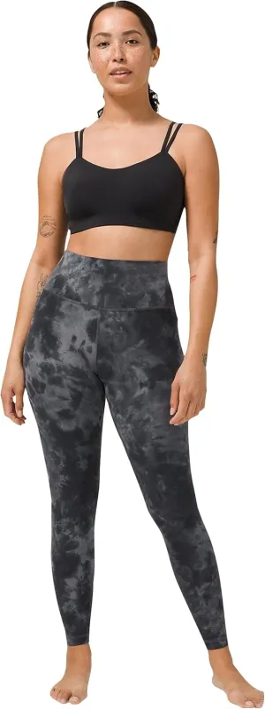 LULULEMON Align Hi-Rise Pant 28" (Diamond Dye Pitch Grey Graphite Grey, 8, Numeric_8)