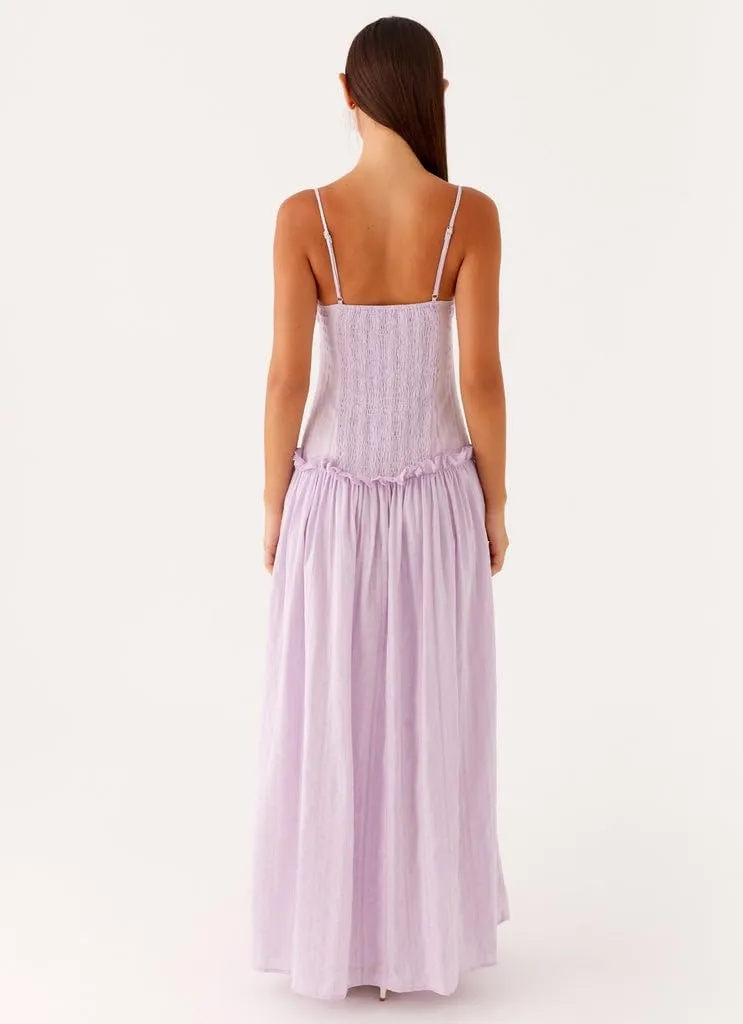 Meiweileya Women Spaghetti Strap Maxi Dress Smocked Drop Waist Long Dresses Backless Tiered Flowy Sundress Summer Beach 2025